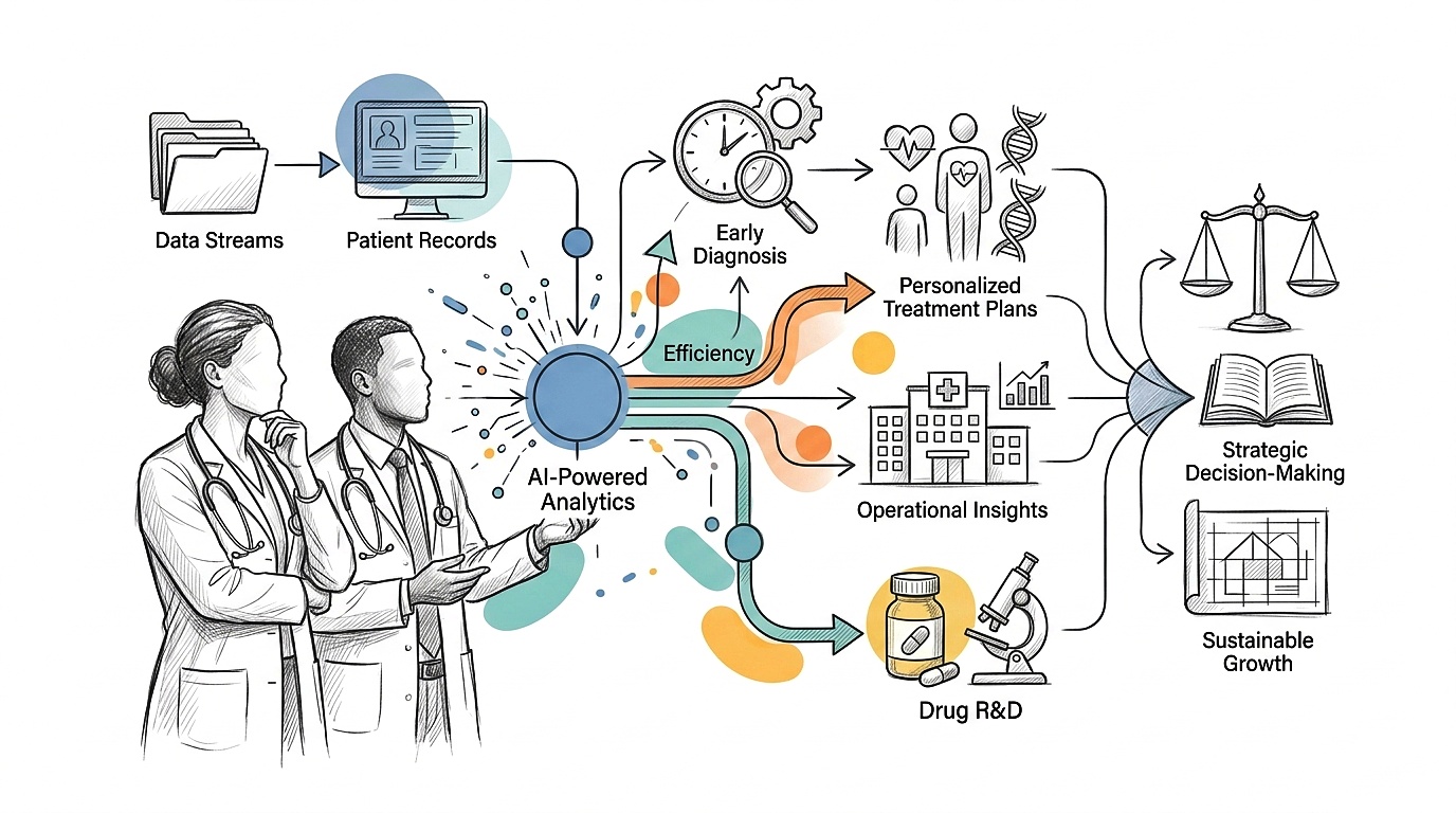 AI-Driven Healthcare Analytics for Strategic Decision Making