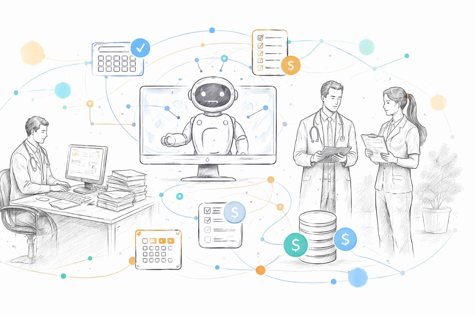 Reducing Administrative Burden in Healthcare Using AI Automation