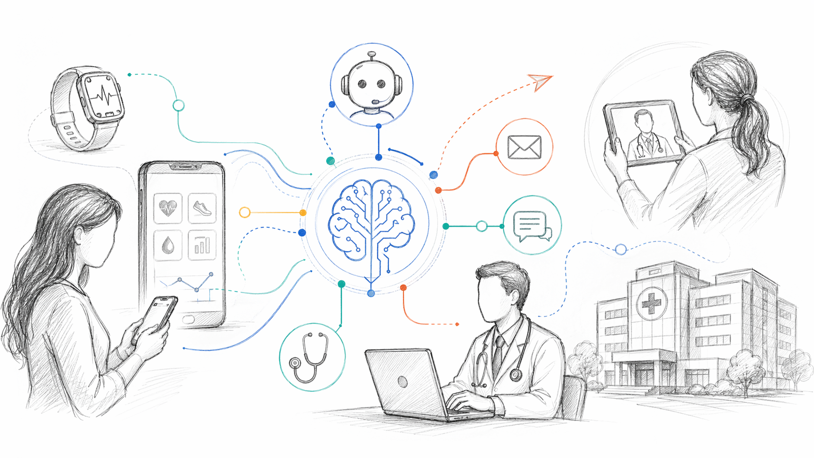 How AI Improves Patient Engagement Across Digital Channels