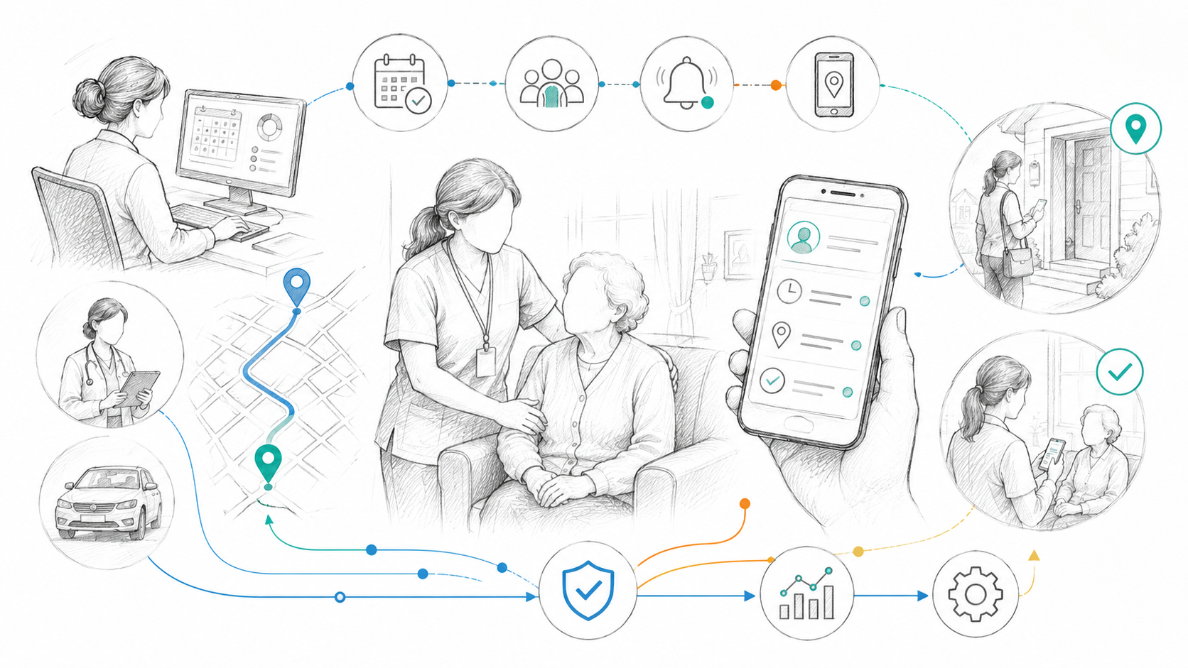 The Role of Automation in Reducing Missed Visits in Home Care