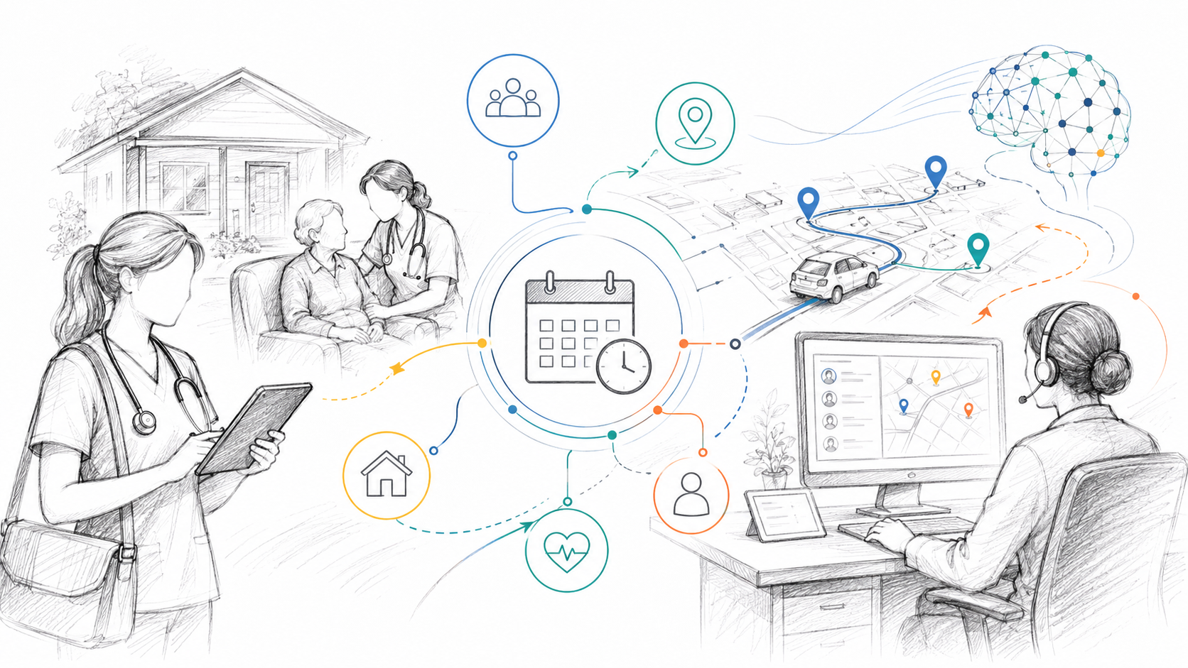 The Future of Intelligent Scheduling in Home Healthcare Operations